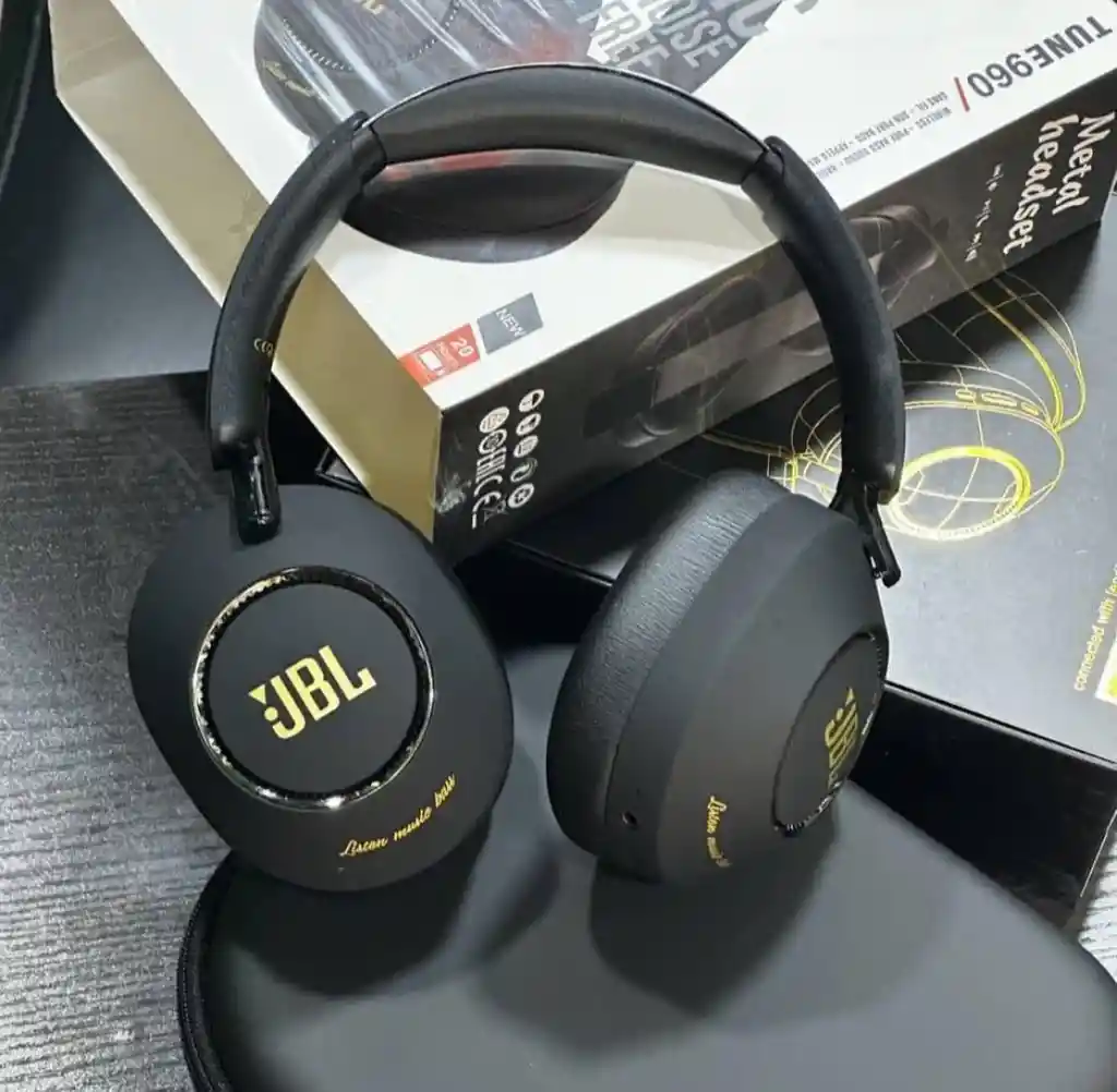 Diadema Jbl Tune 960 Auriculares Color Negro Tune 960 Genérico Calidad Premium