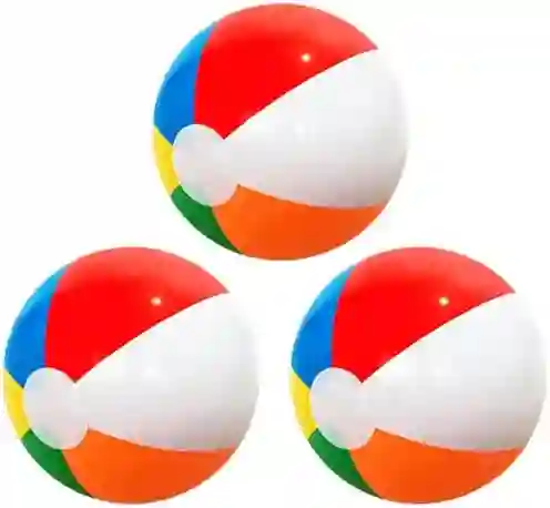 Pelota Inflable De Colores