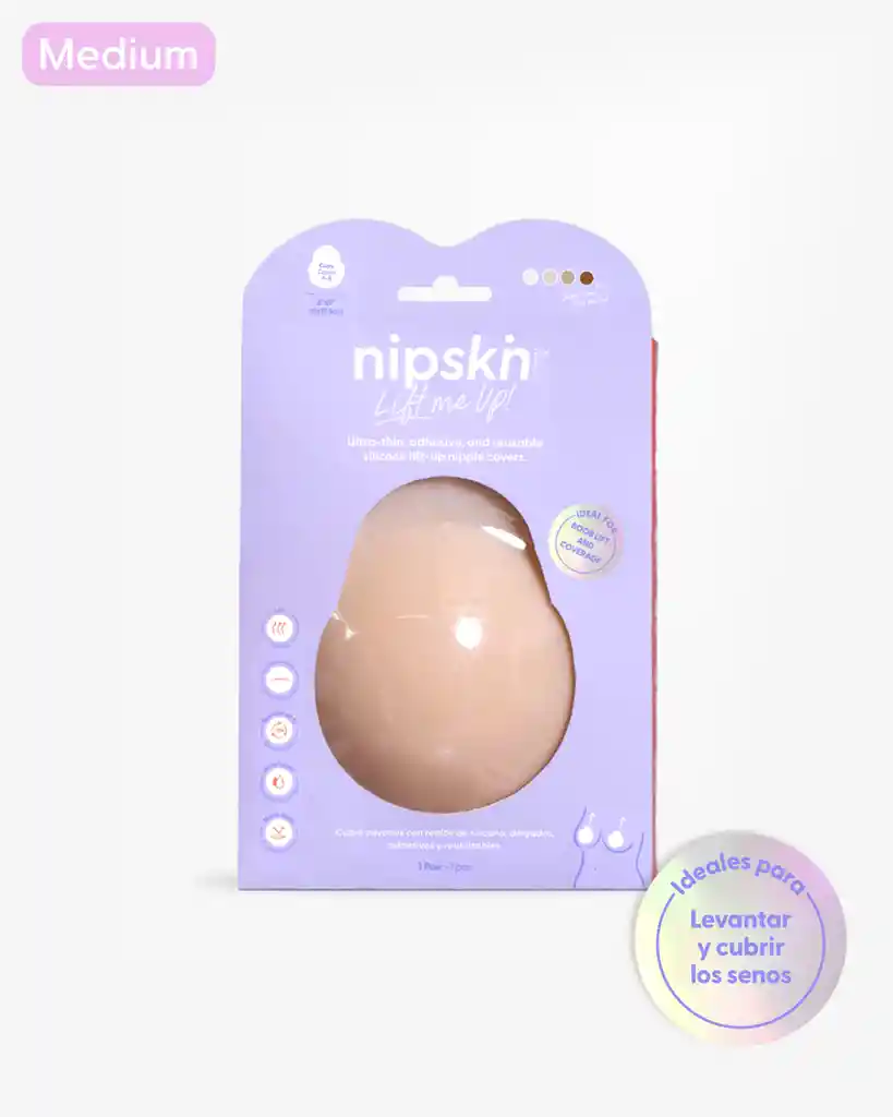 Nipskin Cubre Pezones Con Realce De Silicona Reutilizables