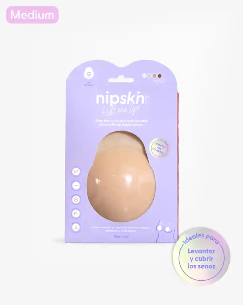 Nipskin Cubre Pezones Con Realce De Silicona Reutilizables