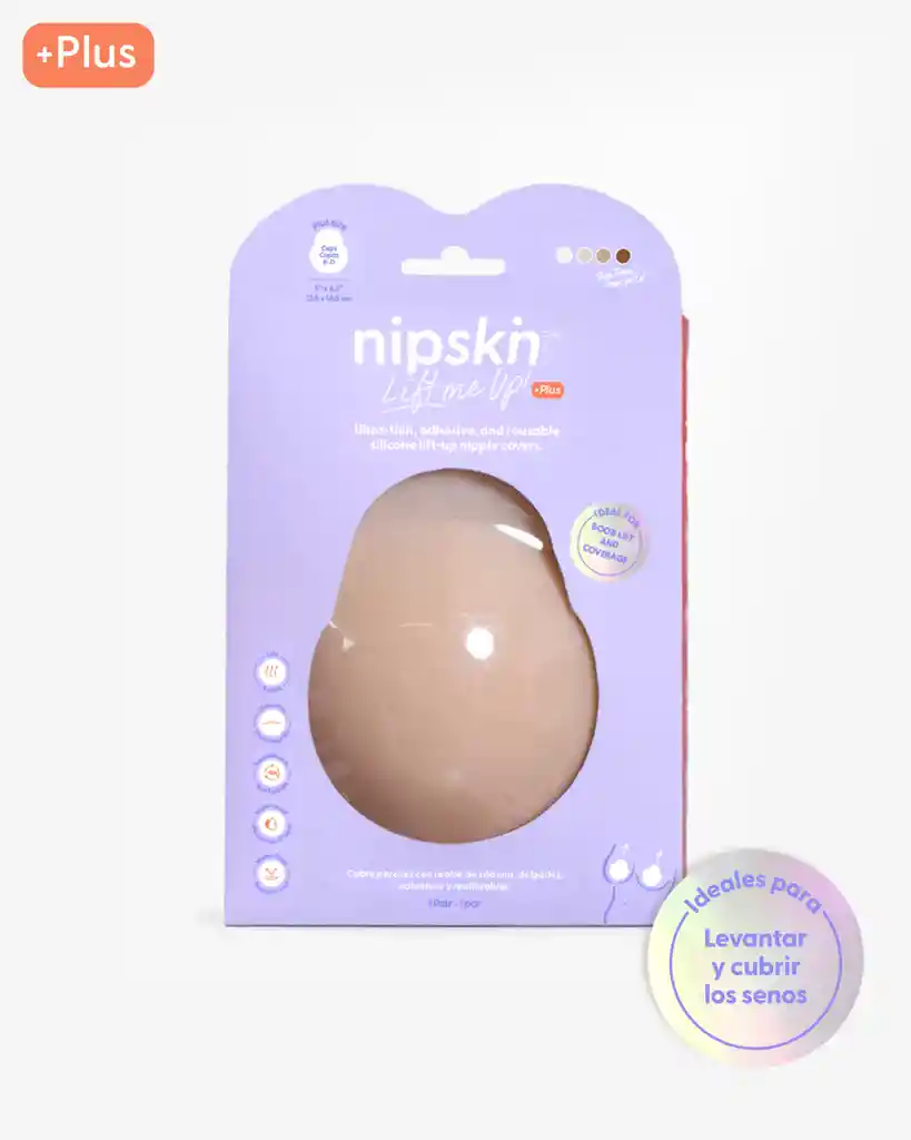 Nipskin Cubre Pezones Con Realce De Silicona Reutilizables - Chantilly
