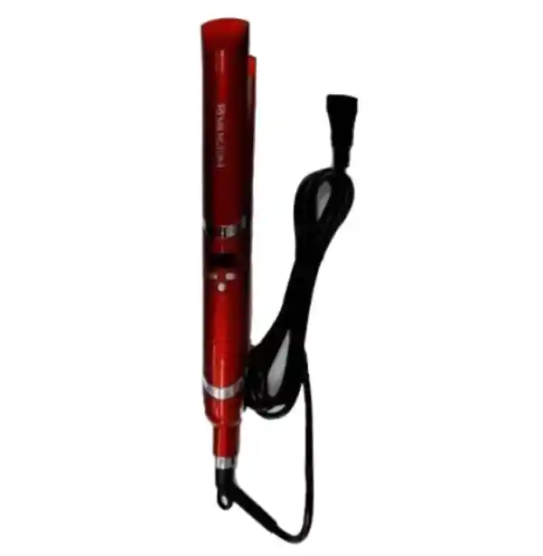 Plancha De Cabello Re-2091 Roja Para Un Estilo Perfecto