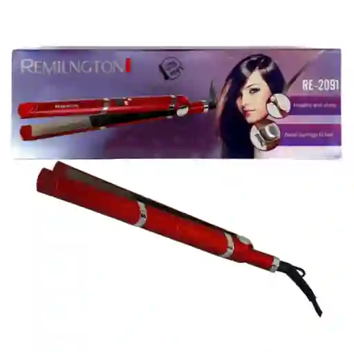 Plancha De Cabello Re-2091 Roja Para Un Estilo Perfecto