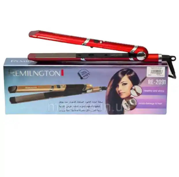 Plancha De Cabello Re-2091: Dorada Diseño Elegante Y Funcional