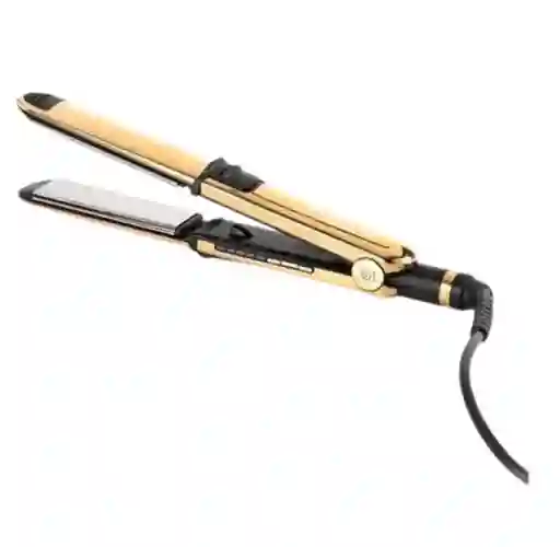 Plancha De Cabello Re-2091: Dorada Diseño Elegante Y Funcional