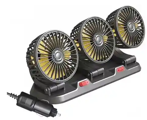 Ventilador De Carro X3