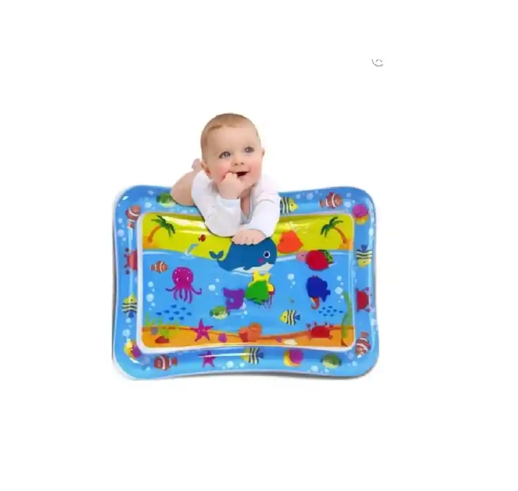 Colchoneta Tapete Bebe Agua Inflable 69x50x8