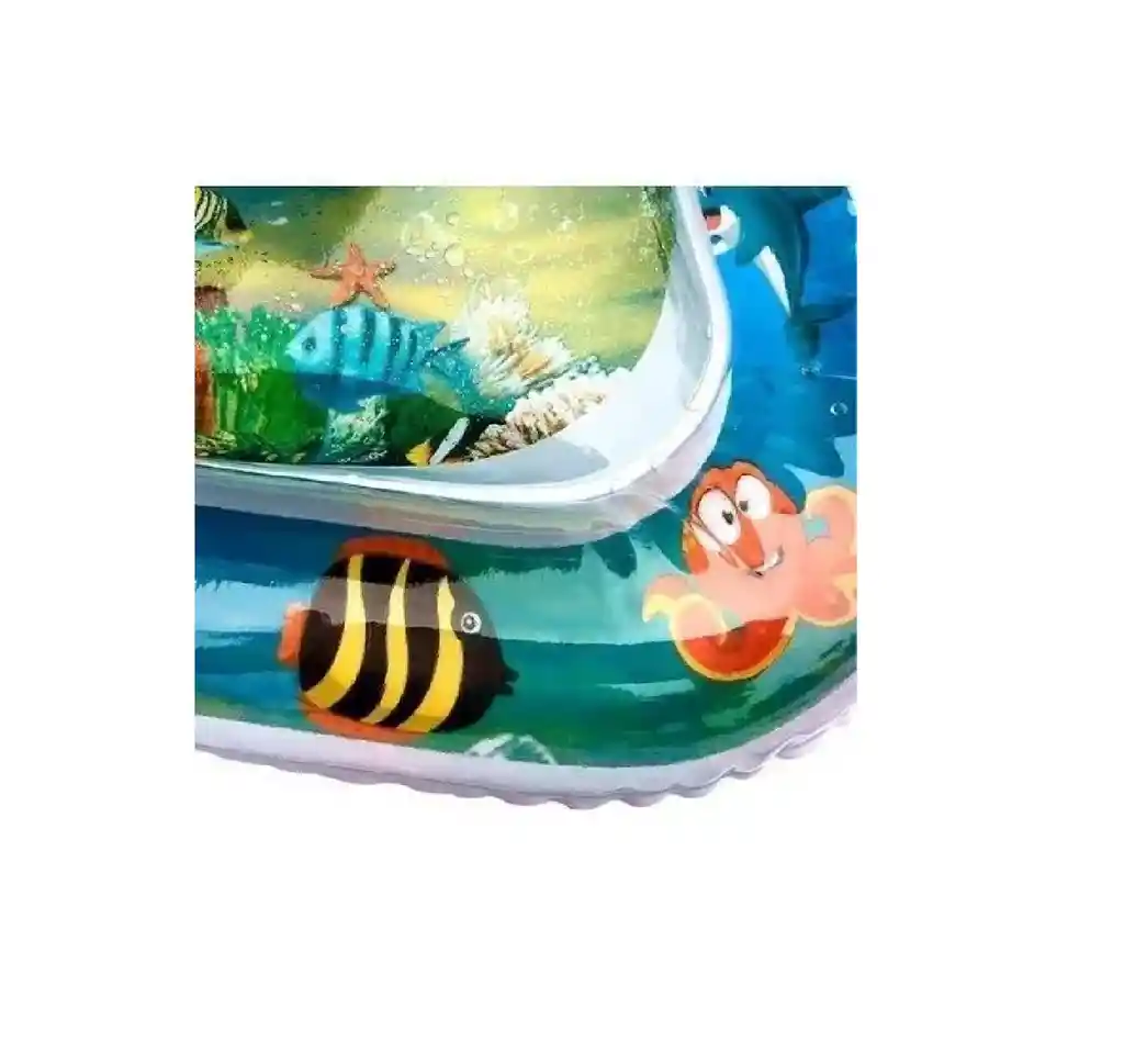 Colchoneta Tapete Bebe Agua Inflable 69x50x8