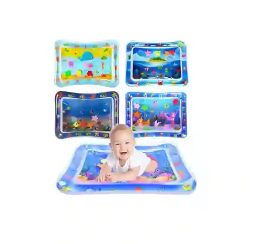 Colchoneta Tapete Bebe Agua Inflable 69x50x8