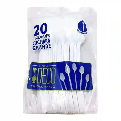 Cuchara Desechable Sopera X20 Unds
