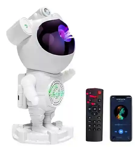 Astronauta Proyector Bluetooth