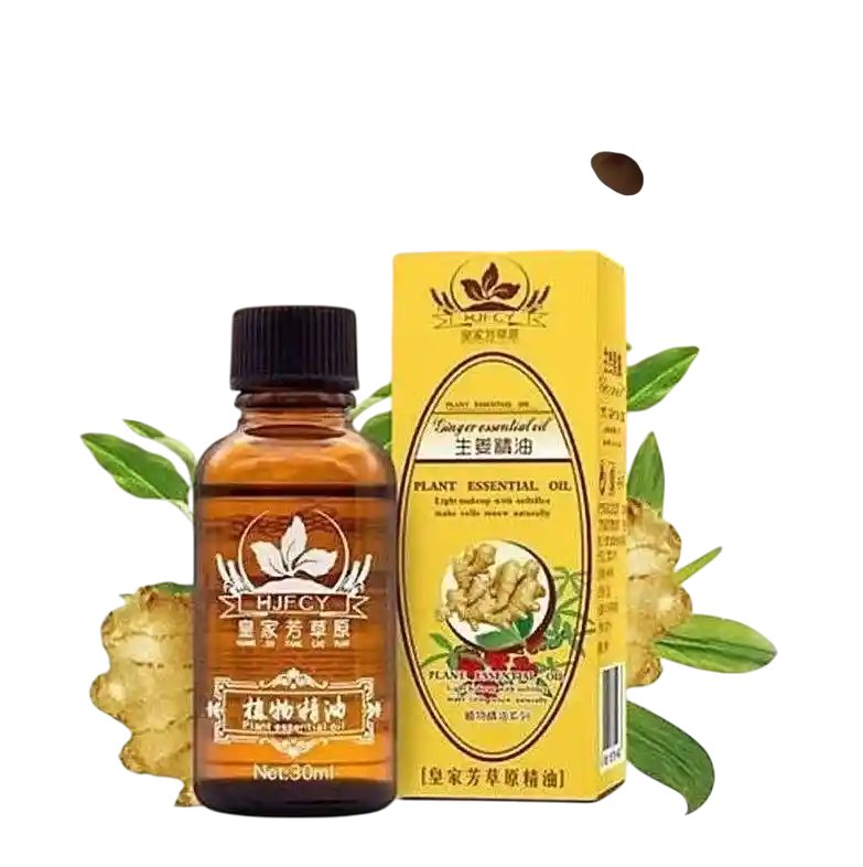 1x Aceite De Jengibre Ginger Uso Externo 100% Natural