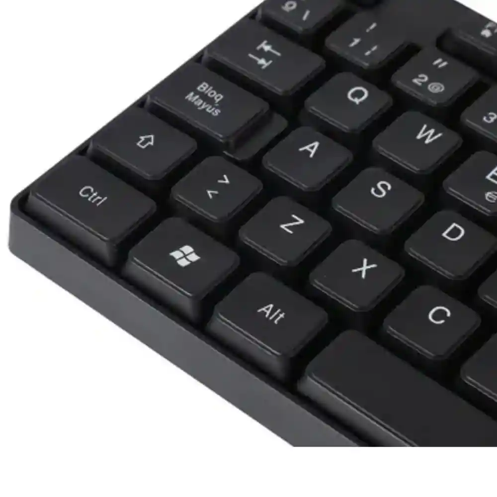 Combo Teclado Y Mouse Ergonomico Inalambrico A500