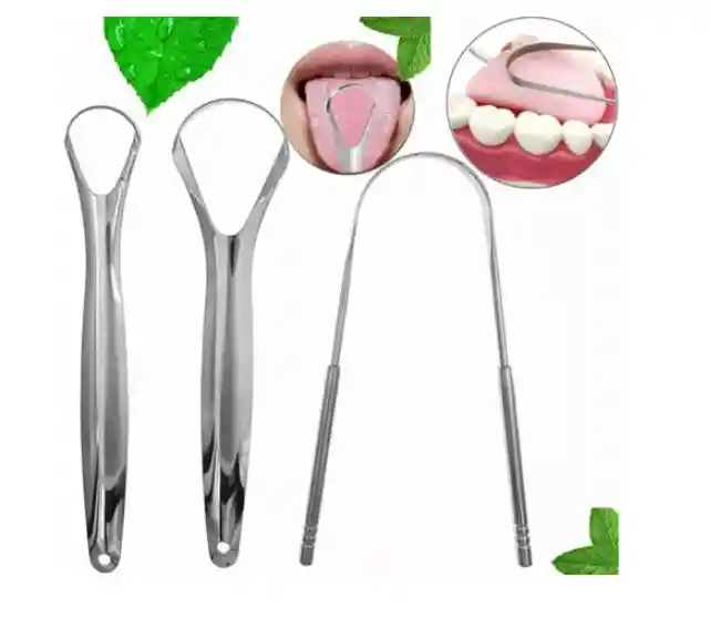 Kit Dental Limpieza Oral En Acero Set De 6 Accesorios