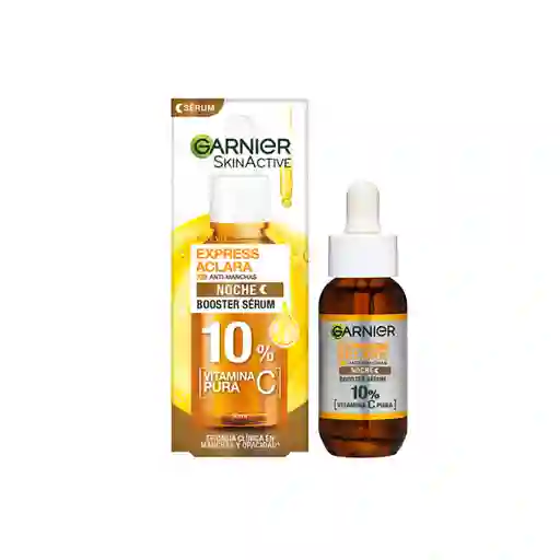 Serum Noche Antimanchas Con 10% Vitamina C Pura Garnier