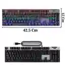 Teclado Mecanico Linx Alambrico Tg-385 Iluminado Rgb Usb Gaming Keyboard