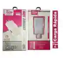 Cargador Tipo C Carga Rápida Cable De Datos Usb Batería Celular Android