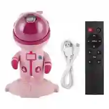 Proyector Bunny De Nebulosa Rosado