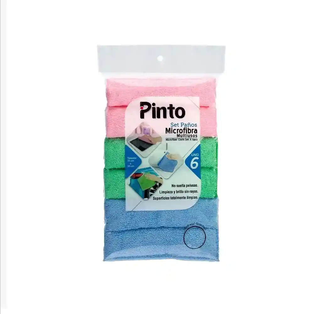 Paños Microfibra X 6 Unds		