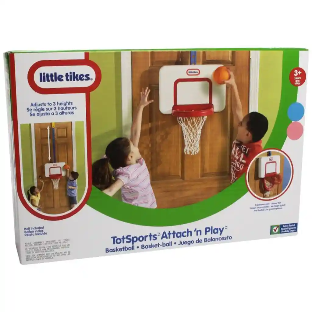 Little Tikes Aro De Baloncesto De 3 Niveles