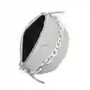 Bandolera Y Riñonera Efecto Croco Con Cadena Frontal