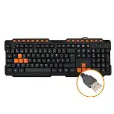 Teclado Multimedia Basik Alambrico Para Pc