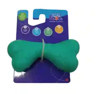 Pet Love Juguete Para Perro | Hueso Grietas | Caucho Natural