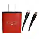 Cargador Tipo C 20w Fly C-330 Con Tecnología De Carga Segura