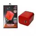Cargador Tipo C 20w Fly C-330 Con Tecnología De Carga Segura