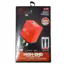 Cargador Tipo C 20w Fly C-330 Con Tecnología De Carga Segura