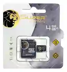 Micro Sd Con Adaptador Super Memory 4gb