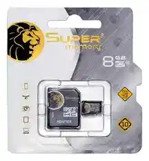 Micro Sd Con Adaptador Super Memory 8gb