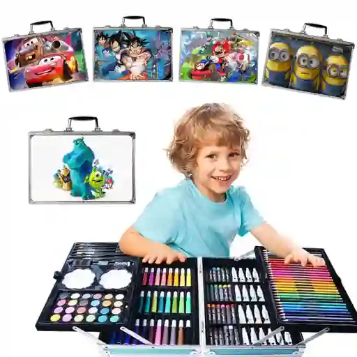 Kit De Pinturas Y Colores Para Niños