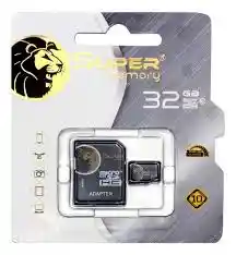 Micro Sd Con Adaptador Super Memory 32gb