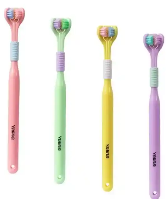 Cepillo De Dientes Tres Caras
