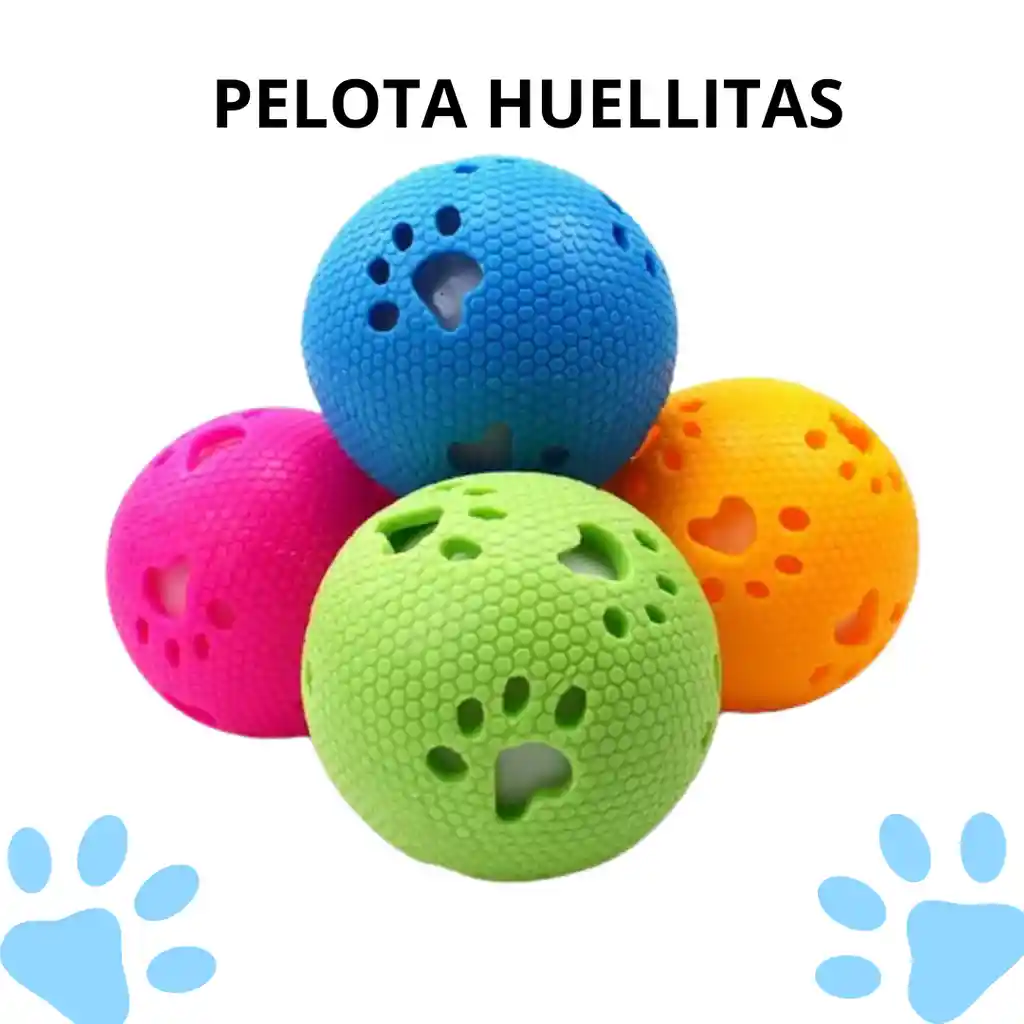 Pelota Para Perros De Huellitas