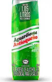 Aguardiente Antioqueño Verde X Litro