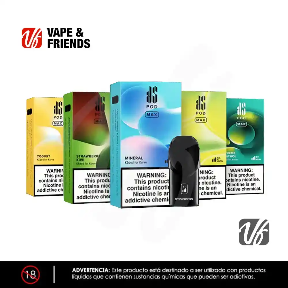 Kspod Max – Pod Extreme Menthol 3mg