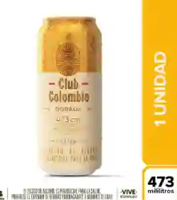 Cerveza Club Colombia Dorada Latón