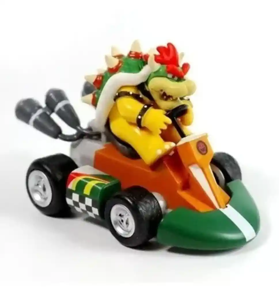 Mario Kart Carros Super Mario Bros Figura Carrito Colección