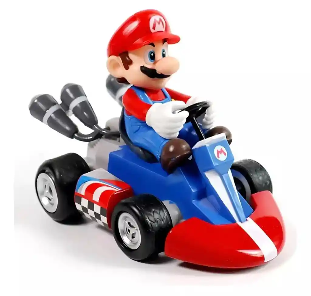 Mario Kart Carros Super Mario Bros Figura Carrito Colección