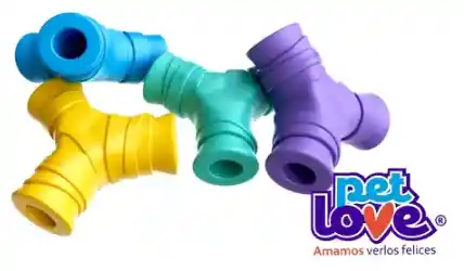 Juguete Para Perro Caucho Natural Forma Y Pet Love