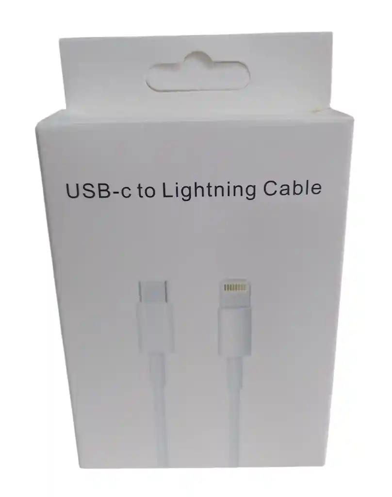 Cable Usb-c A Lightning - Cargador De Iphone