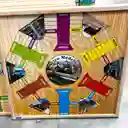 Parques Imantado De Madera Juguetes De Mesa Didactico 4 Y 6 Puestos