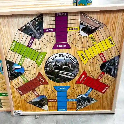 Parques Imantado De Madera Juguetes De Mesa Didactico 4 Y 6 Puestos