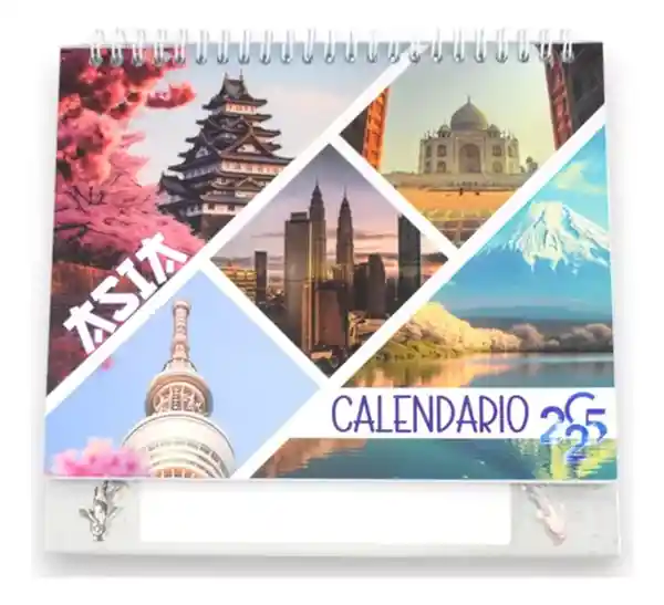 Calendario De Escritorio 2025 Nika