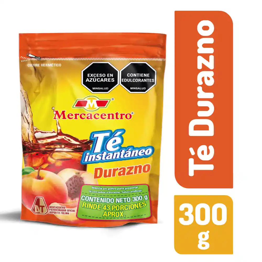 Té Mercacentro Durazno 300 G
