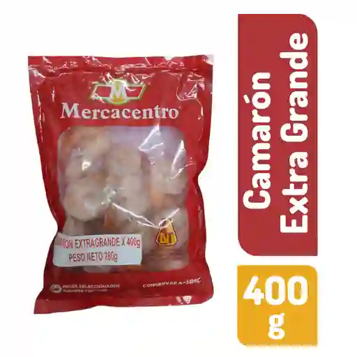 Camarón Extragrande Mercacentro X 400 G
