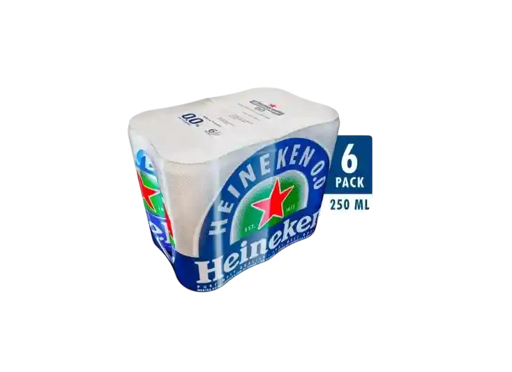 1 Sixpack Heineken 6 Cerveza Sin Alcohol