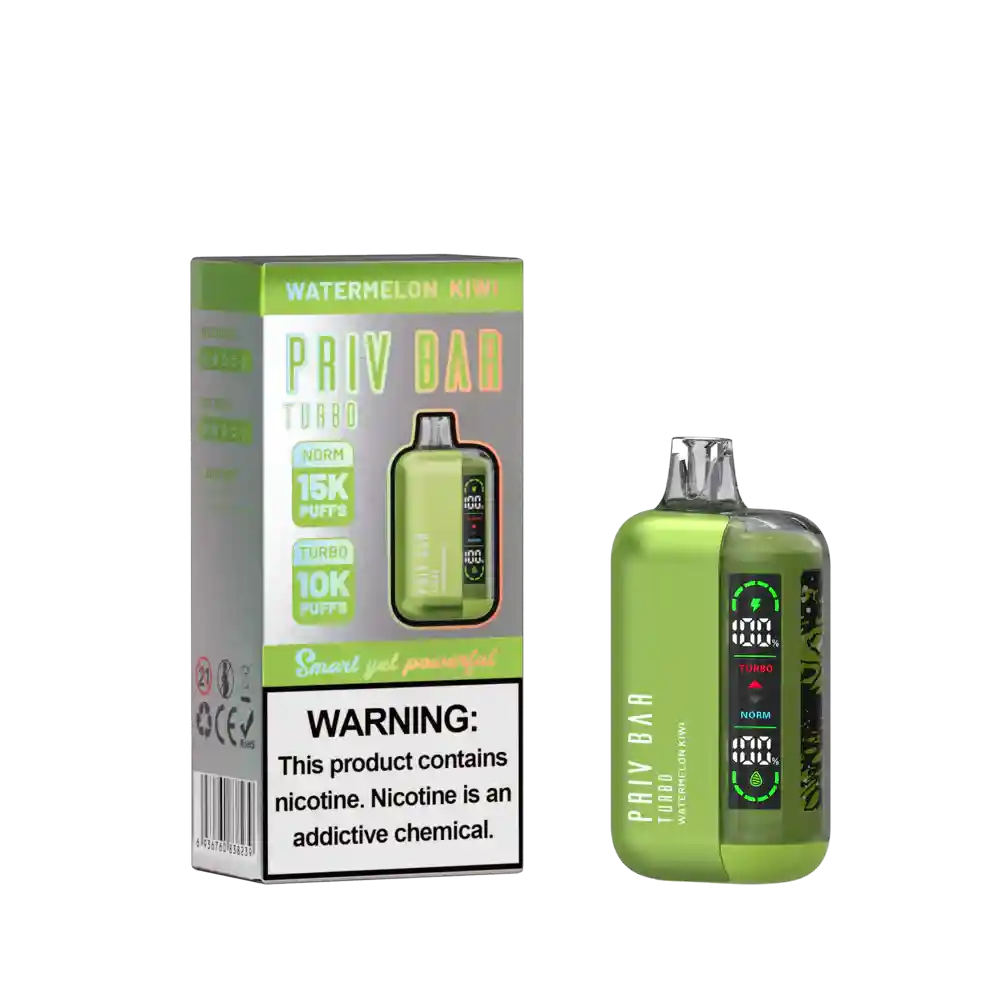 Vaporizador Priv Bar 15.000 Puff (watermelon Kiwi)